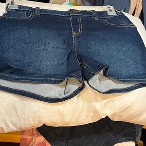 Cat & Jack Dark Blue Jean Shorts